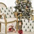 thumbnail image 3 of linely Housses de Coussin de Noël 20"x20 Pouces" Ensemble de 2 Sapin de Noël Baies Rouges Cloches Oiseaux Housses de Coussin Décorations de Vacances d'Hiver pour Canapé Maison, 3 of 4