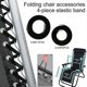 thumbnail image 4 of 4 Pcs Elastic Cord Stable For Zero Gravity Reclining Garden Sun Lounger Chairs, 4 of 5