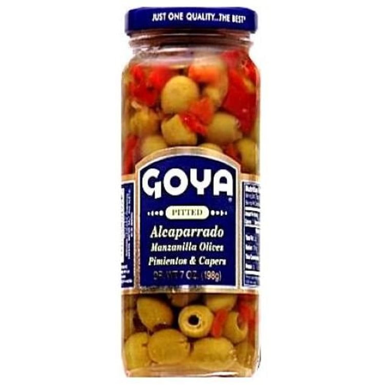 Goya Pitted Alcaparrado Caper 7 Ounce