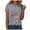 Grey, variant on Christmas Tshirts Women Merry and Bright Shirt Funny Xmas Holiday Tee Top Womens Christmas Shirts,Size S