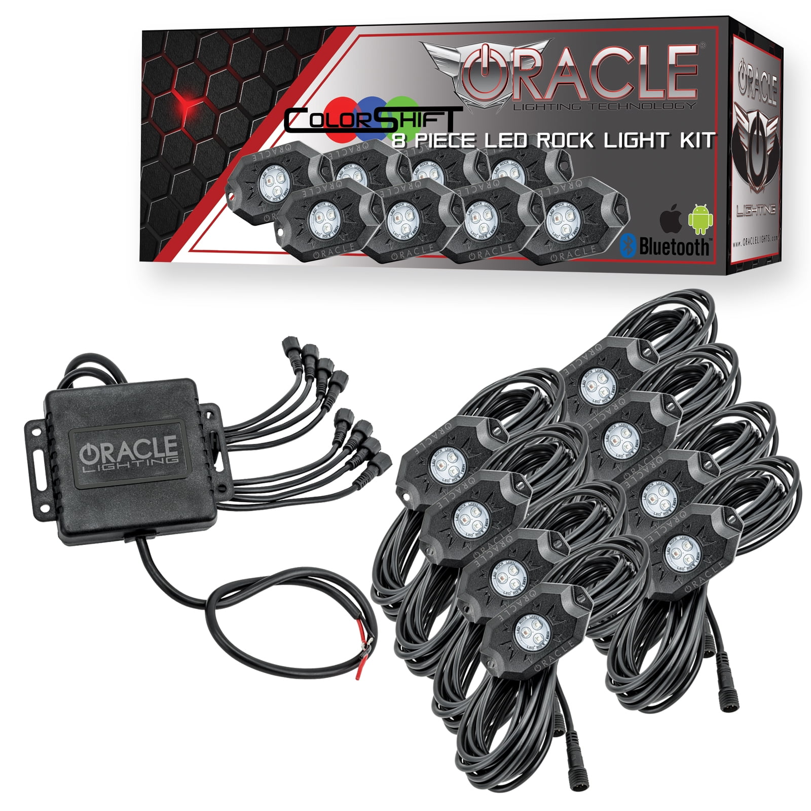 Oracle Lighting 5797-333 Oracle Bluetooth Colorshift Underbody Rock Light K