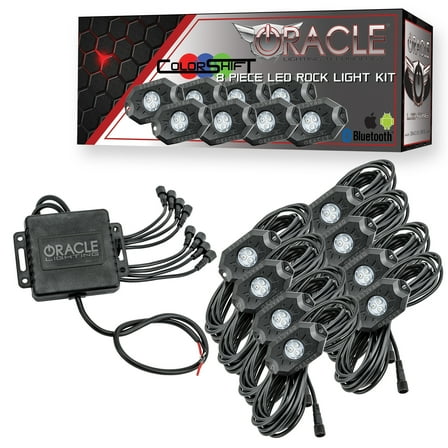 Oracle Light 5797333 Bluetooth Colorshift LED Rock Light Kit