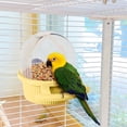 thumbnail image 1 of Boreal Craft Cage Bird Feeder Bird Cage Feeder Dispenser | Squirrel Proof Wild Bird Feeders For Parrots Budgies Peony Atiels Window Hummingbird Feeder S Hummingbird Window Feeder Squirrel Log Feeder, 1 of 5