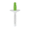 thumbnail image 4 of Nuby Silicone Fun Teethers for Infants, Bunny and Tuba, Blue and Green, 2 Pack, 4 of 9