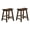Brown Mix, variant on Saddle seat oak stools / Create a cozy dining space