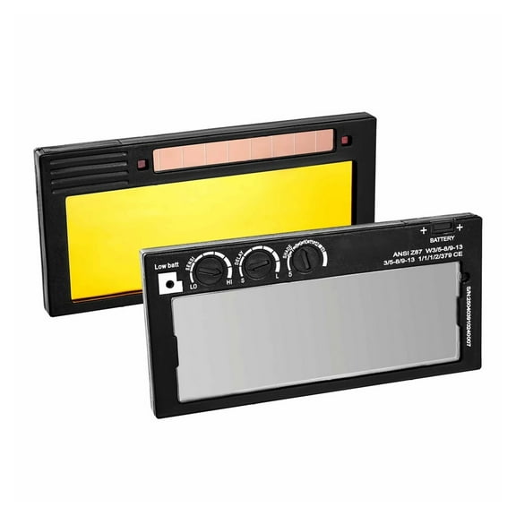 Auto Darkening Welding Lens True Color 4.25x2", 5-13 Adjustable Shade - Welding Helmet Filter, MIG TIG ARC Welder