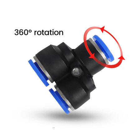 

Pipe Fittings Plastic Pneumatic Connector Fitting Quick for Air Water Connecting PYConnect 6mm Y Shape -6