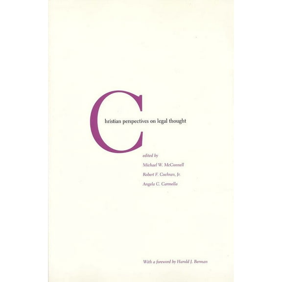 Christian Perspectives on Legal Thought (Paperback)