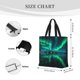 thumbnail image 3 of Balery Northern Lights Bolsa de Mano para Mujeres con Cremallera, Bolsa de Gimnasio con Compartimentos, Bolsa para Laptop, Bolsa para Trabajo, 3 of 7