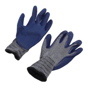 Protective Work Gloves, Work Gloves Polyester Yarn Breathable Easy To Wash Firm Grip  for Mechanic
