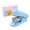 Blue, variant on Office Supplies Mini Small Stapler Useful Mini Stapler Staples Set Binding