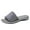 Gray, variant on OAVQHLG3B Women's Slide Sandals Summer Rhinestone Slippers Sandals Casual Breathable