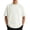 White, variant on Running Athletic Shirts for Men Lightweight Elbow-Length Mens Tees Summer Loose Solid Casual Tops