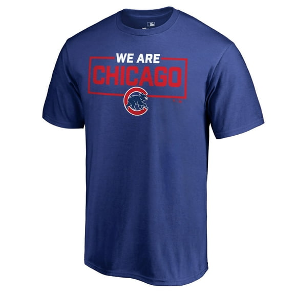 Men's Royal Chicago Cubs We Are Icon T-Shirt