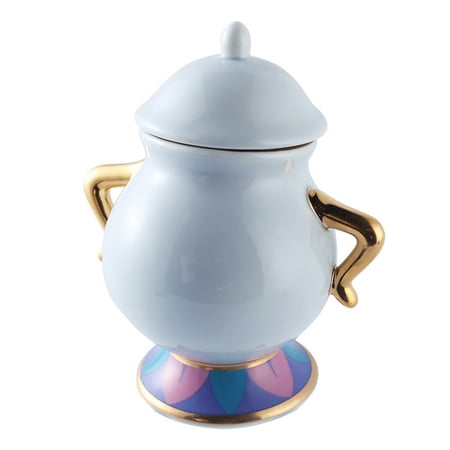 Weetiee Cartoon Beauty And The Beast Teapot Mug Mrs Potts Chip Tea Pot – GRILLART U.S. by Weetiee