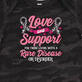 thumbnail image 4 of Inktastic Rare Disease Awareness Support Ribbon Girls Baby Bodysuit, 4 of 5