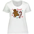 thumbnail image 3 of Inktastic Christmas Sweet Women's Plus Size T-Shirt, 3 of 5