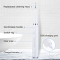 thumbnail image 3 of Powered Toothbrush Cleaner For Home Removal Of Stones Yellow Care Cleaner, 3 of 8