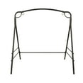 thumbnail image 4 of Cfowner Upgraded Iron Porch Swing Stand, Steel Swing Frame with Antique Bronze Finish, Heavy Duty 660 LBS Weight Capacity, Powder Coated Hanging Swing Frame Set for Outdoors, 4 of 7