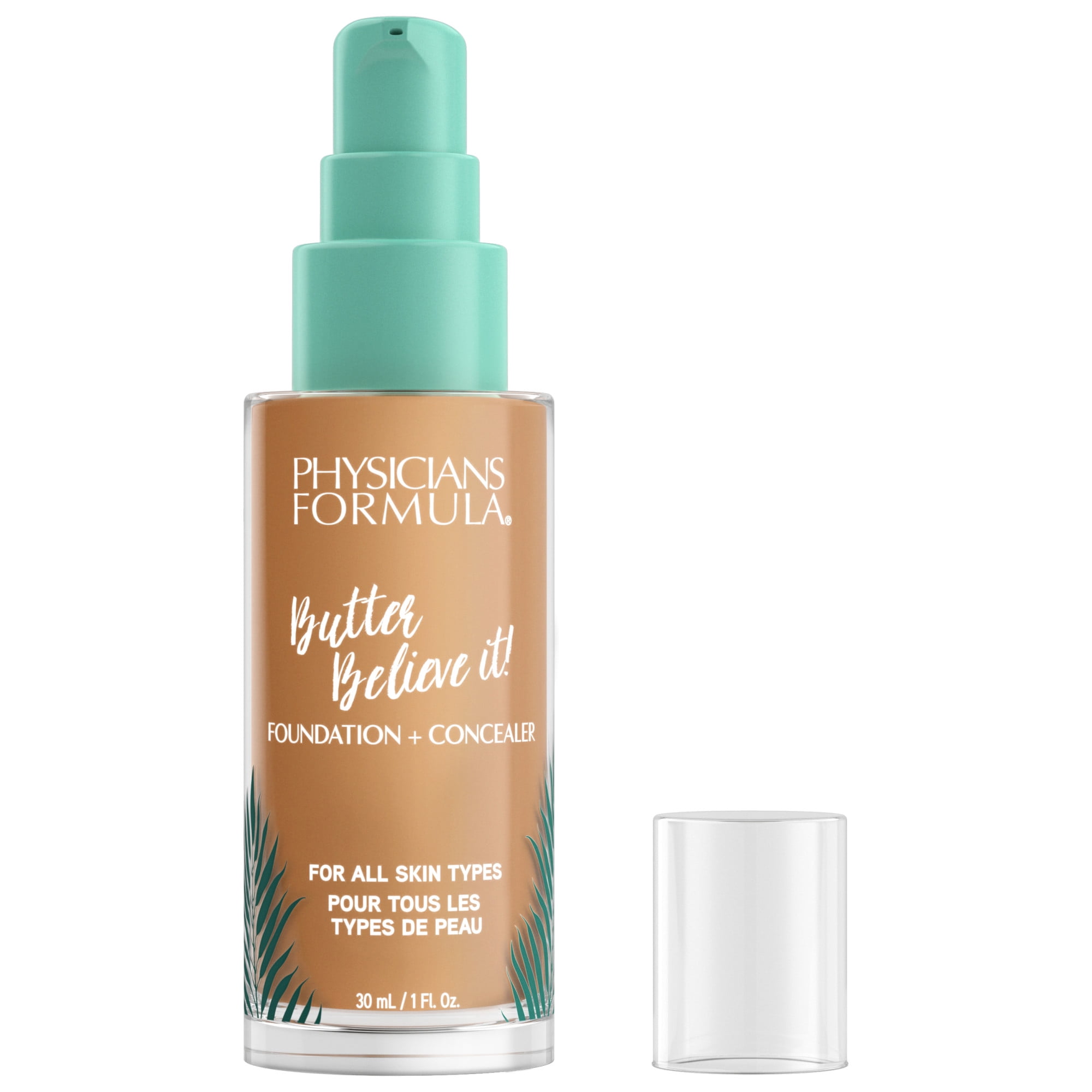 Physicians Formula Butter Believe It! Foundation + Concealer, Tan to Deep