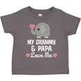thumbnail image 3 of Inktastic Grammy and Papa Love Me Grandchild Boys or Girls Toddler T-Shirt, 3 of 5