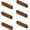 Straight Bar 64mm, variant on Gamvdout Decorative Knobs 6Pcs Drawer Door Solid Wood Handle Black Walnut Cabinet Wardrobe Door Handle Straight 160Mm