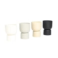 thumbnail image 5 of DecMode 4 Holder Multi Colored Metal Egyptian Mint, Mediterranean Fig, Sauvignon Blanc, and Vanilla Marshmallow Scented 12 oz 2 Wick Candle with White Wax, (Set of 4), 5 of 7