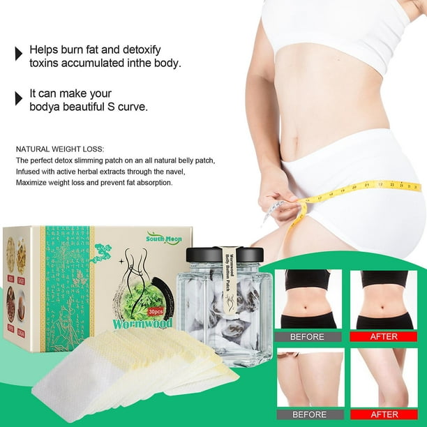 Perfect Detox Slimming Patches, Wormwood Navel Stickers, Belly