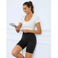 thumbnail image 2 of Shorts Mujer Deportivos Licras Dama Ejercicio Fitness Yoga, 2 of 5