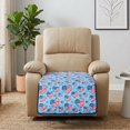 thumbnail image 4 of ZIATUBLES Light Blue American Flag Heart Print Recliner Chair Cover, Quilted Polyester Furniture Protector with Anti-Slip Silicone Dots, Washable Pet Friendly Seat Cushion Slipcover for Living Room, 4 of 8