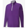 thumbnail image 6 of PUMA Golf Men's Gamer 1/4-Zip Performance Pullover, 2X-Large Bright Cobalt -, 6 of 11