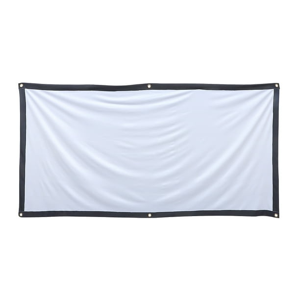 Pantalla de proyección portátil de 84 pulgadas 16:9 para interiores y exteriores