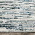 thumbnail image 2 of Davide 1228 Transitional Striated Blue 8' Round Area Rug, 2 of 5