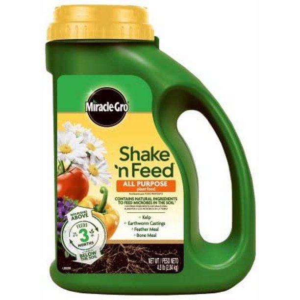 Miracle Gro 3001910 4.5 Lbs Shake n� Feed All Purpose