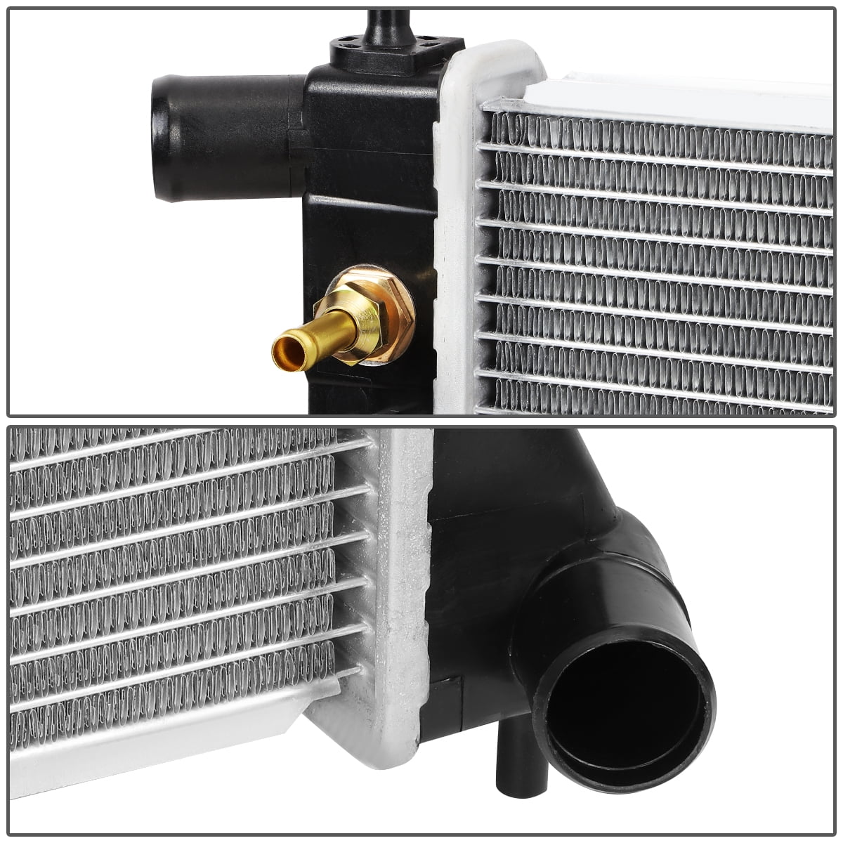 DNA Motoring For 11-13 Hyundai Elantra Factory Style Aluminum Core Radiator Replacement DPI 13202