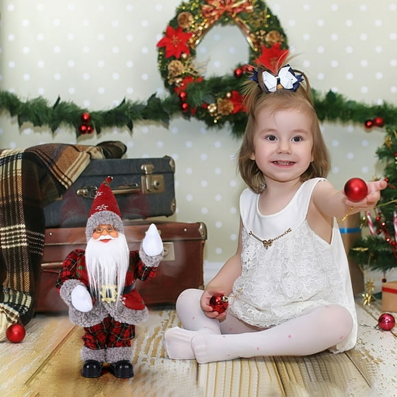 Snowman Musical Toy Santa Claus Snowman Dancing Musical Doll Nice Christmas Decoration For Kids And Adults