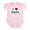 Petal Pink, variant on CafePress - I Love TATA Infant Bodysuit - Baby Light Bodysuit, Size Newborn - 24 Months