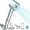 Blue, variant on High  Shower  with Handheld, with Pause  4  Modes Water Saving Showerhead,Showerhead Set with Hose, Bracket and  Filter, (blue)