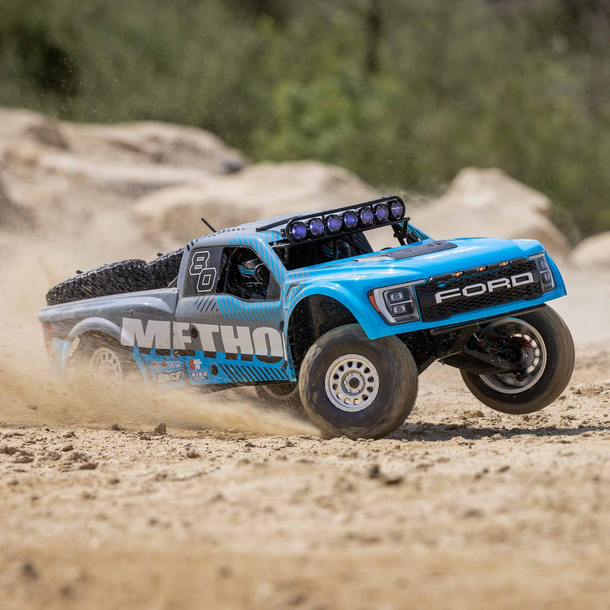 Losi Baja Rey 2.0 1/10 4 Wheel Drive BL RTR Method LOS03046