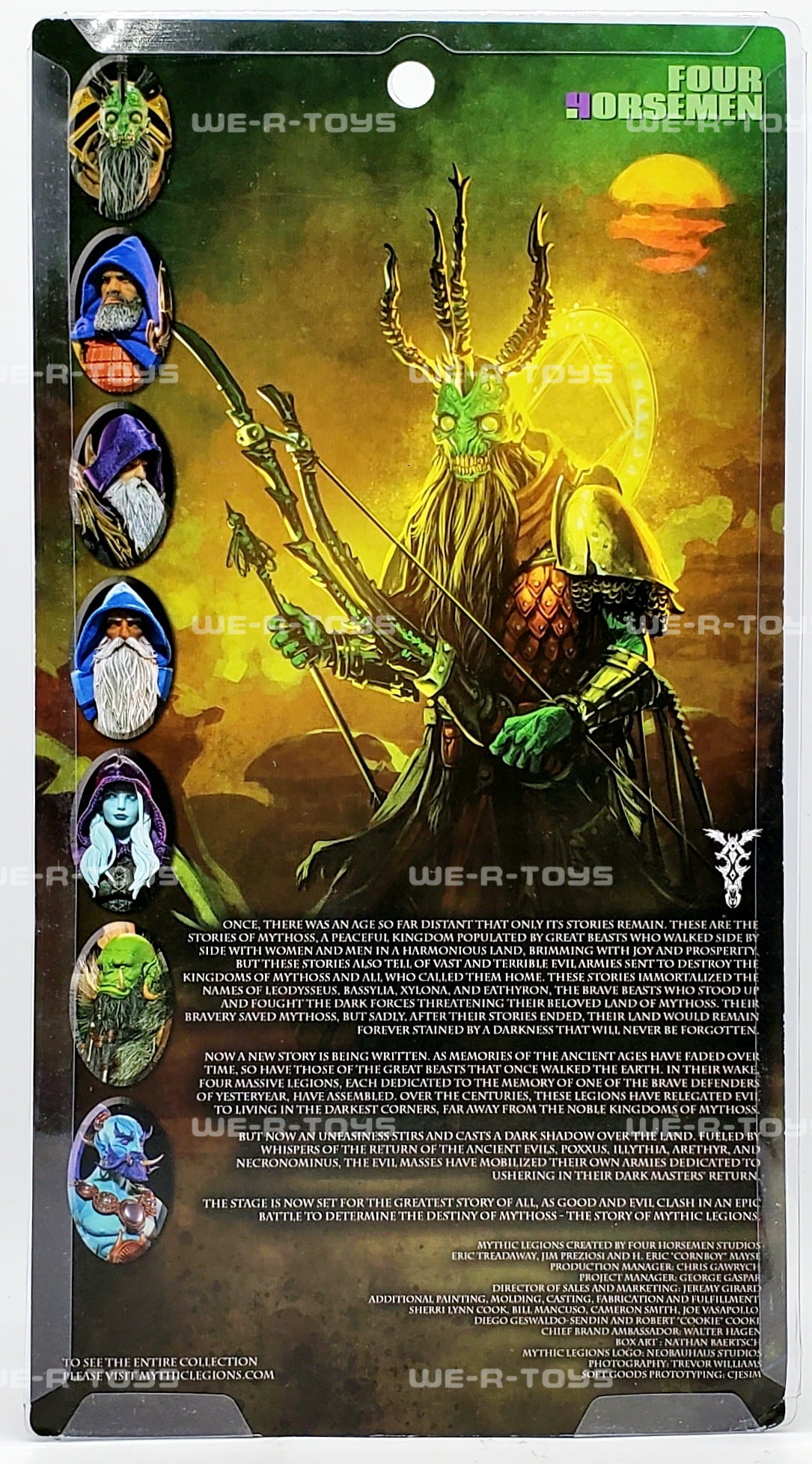 Mythic Legions Arrizak Wizard Figure Poxxus Wave 2023 Four