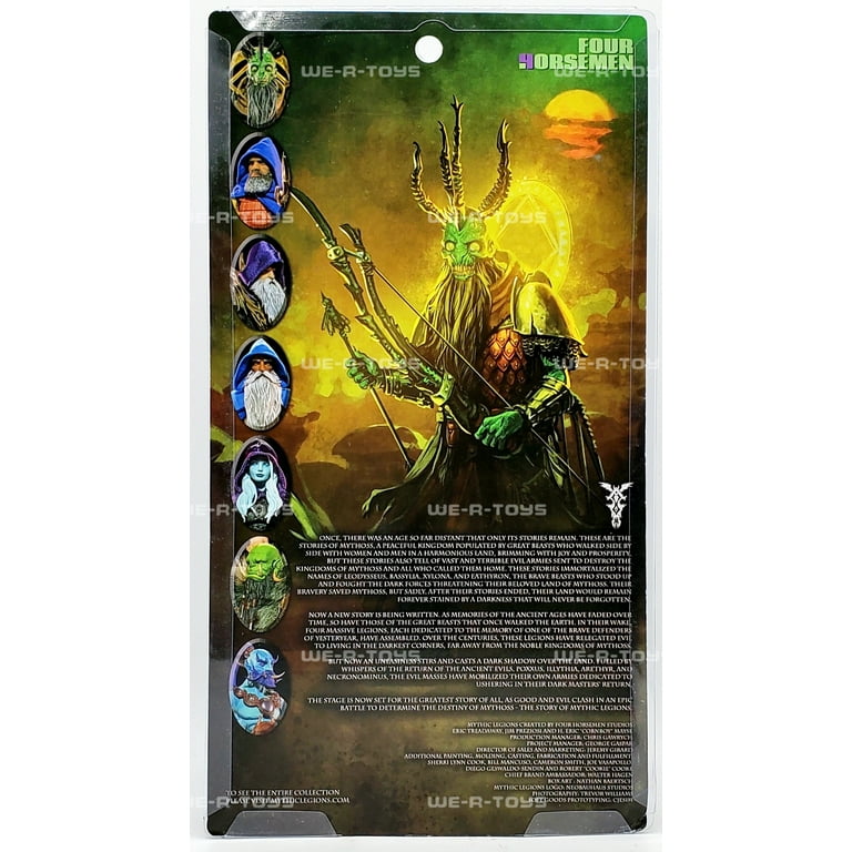 Mythic Legions Arrizak Wizard Figure Poxxus Wave 2023 Four