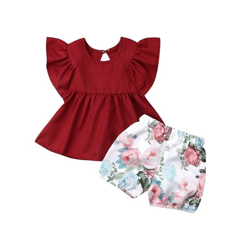 infant baby girl summer clothes