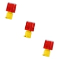 thumbnail image 2 of Youkk Solaire LED Rond Avertissement Feu de Signalisation Feu d'Alarme Flash Type B 3Set, 2 of 6