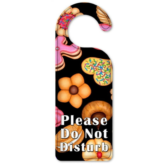 Do Not Disturb Door Knob Hanger Sign - Cookies - Image by Dan Morris