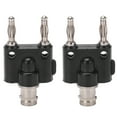 thumbnail image 3 of Conector Banana, Adaptador De Conector Banana Hembra A Doble Fila BNC De 4 Mm Para Equipos Electrónicos, 3 of 7