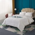 thumbnail image 4 of Edredón KASENTEX Luxury Plush Sherpa con 1 o 2 camas XL, color blanco brillante, 4 of 9
