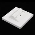 thumbnail image 2 of Plastic SC/LC Fiber Optic Patch Cord Adapter 2 Panel RJ45 Sockets Wall Plate Panel, 2 of 8