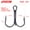 8, variant on 100Pcs High quality Super Sharp Anchor Hook,Size #1-14# Sea Fishing Hooks Treble Hook Triple Hooks For Fishing Anzol De Pesca