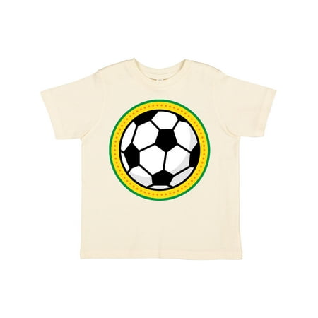 

Inktastic Soccer Ball Sports Gift Toddler Boy or Toddler Girl T-Shirt