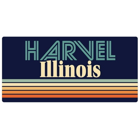 

Harvel Illinois 5 x 2.5-Inch Fridge Magnet Retro Design